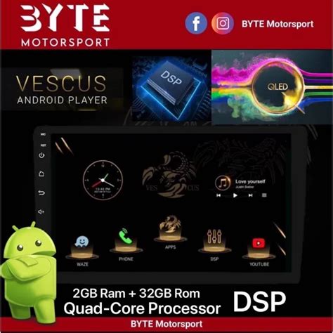 VESCUS 2 32 DSP 4G Sim Octa Core Processor QLED Screen Ford