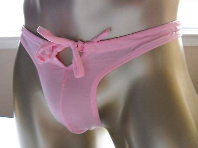 K326B HOT SEXY MEN SKIMPY POUCH THONG DRAWSTRING EBay