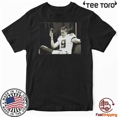 Joe Burrow Cigar Smoking Lsu T Shirts