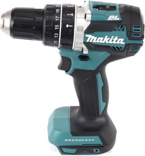 Makita DHP 484 RF1J 18V Li ion Perceuse visseuse à percussion sans fil