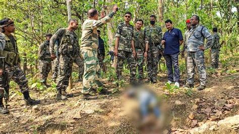 Maoist Killed In Encounter With Security Forces In Jharkhands Koderma