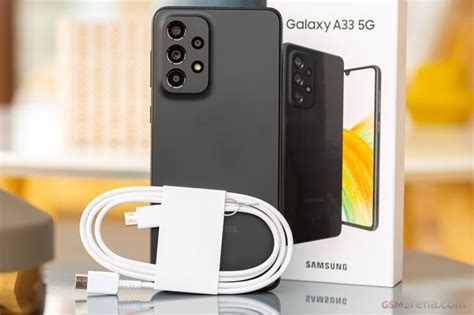 Samsung Galaxy A33 5G pictures, official photos