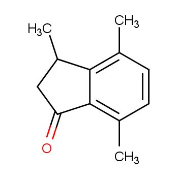 35322 84 0 3 4 7 Trimethyl 2 3 Dihydro 1H Indene 1 One C12H14O Formula