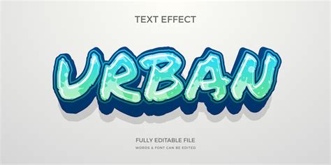 Free Vector Hand Drawn Graffiti Text Effect