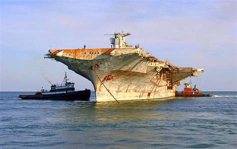 Destruction Of The Uss Oriskany Aircraft Carrier 55 Off