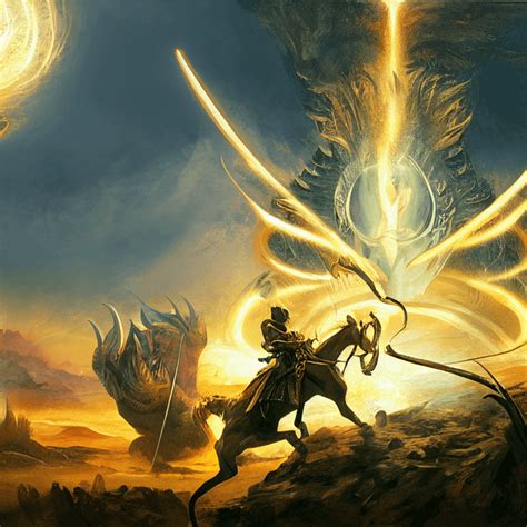 Got This From An Elden Ring Don Quixote Prompt After Remastering