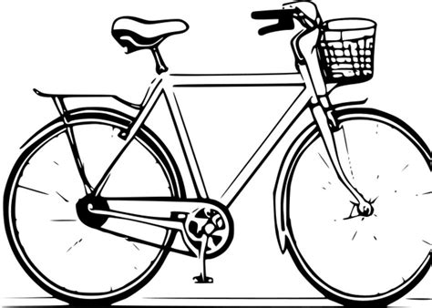 Bicycle Rides Vertical Coloring Book Draw Online