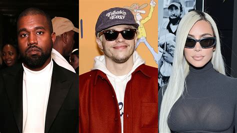 Pete Davidson R Agit L Attaque De Kim Kardashian Et Kanye West Sur