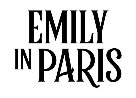 Logo Design Show Open Emily In Paris On Behance