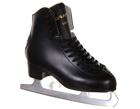 Graf 500 Figure Skates (Blades Fitted) Black - Senior - Love Ice Skating