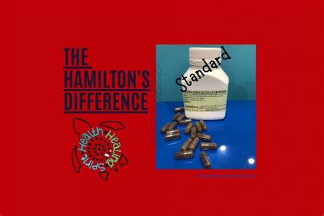 Hamiltons Ultra Fat Burner Standard Hamiltons Compounding