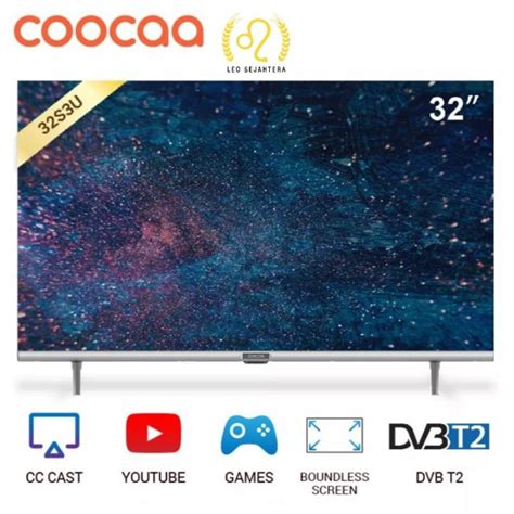 Smart Tv Murah Inch Bazeless Coocaa S U Os Coolita Garansi Resmi