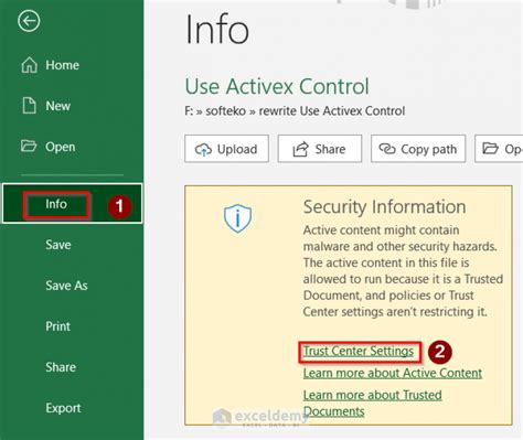 How To Use Activex Control In Excel With Easy Steps