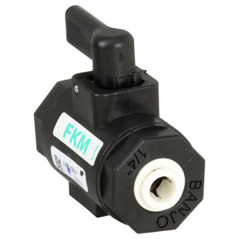 Banjo In Polypropylene Manual Two Way Ball Valve Am