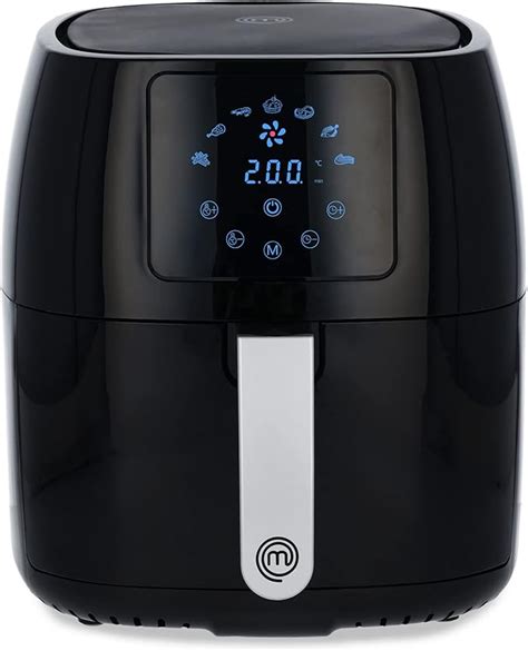 MasterChef Airfryer 4 5L Small Air Fryer For 2 People Compact Air