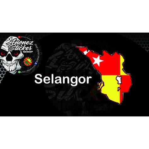 Sticker Peta Bendera Negeri Untuk Kereta Motor Dll Sila Baca