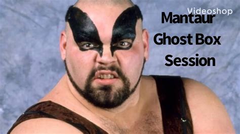 Mantaur Wwe Celebrity Ghost Box Session Interview Spirit Box Evp