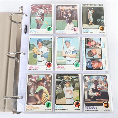 Lot Topps Baseball Complete Card Set Vgex Exmt