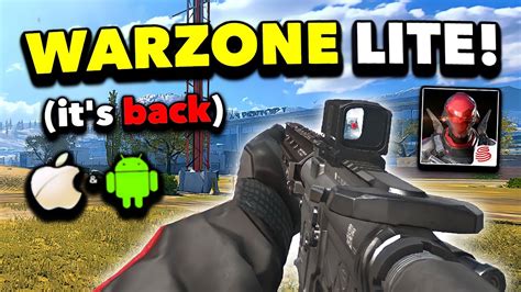 Warzone Mobile Lite Is Coming Back Project Bloodstrike Youtube