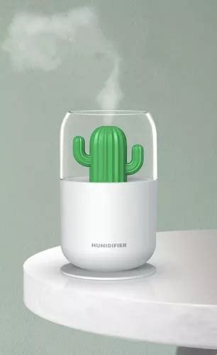 Usb Humidificador Aromatizador Difusor Colores De Cactus Cuotas Sin