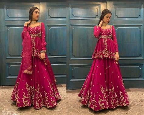 Lehenga With Full Length Blouse Atelier Yuwa Ciao Jp