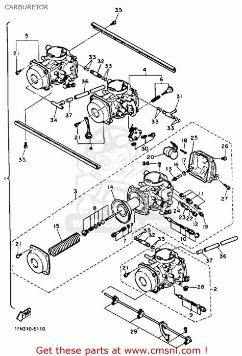 2002 Yamaha Grizzly 660 Parts Diagram