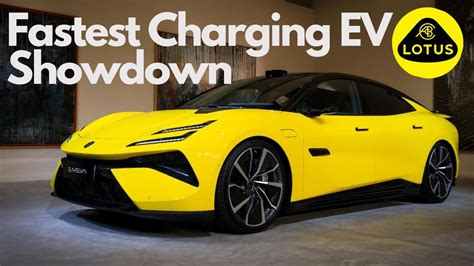 Lotus Emeya Dominates Electric Rivals In Charging Speed Test Youtube