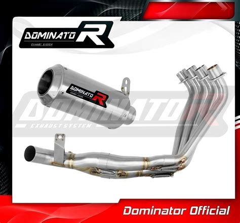 Honda Cbr 650 F 2014 2018 Full Exhaust System Collector Silencer Gp Db Killer Medium Exhaust