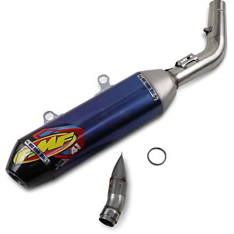 TŁUMIK FMF FACTORY 4 1 RCT SLIP ON MUFFLER TITANIUM CARBON BLUE