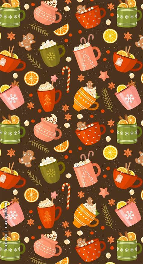 Festive Sip And Sweet Wallpapers Wonderland Lemon Tea Hot Choco