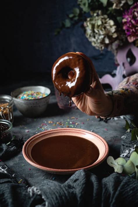 Delicious Chocolate Glazed Yeast Donuts Food And Mood