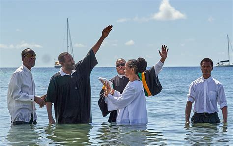 In North Caribbean New Believers Join The Church After Evangelism