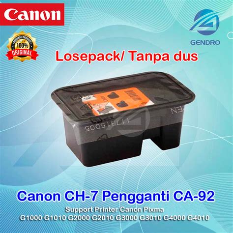 Jual Cartridge Canon BH7 BH 7 Ch7 Ch 7 Original Printer G1000 G2000