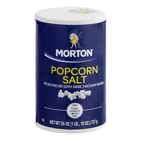 Morton Popcorn Salt 26 Oz