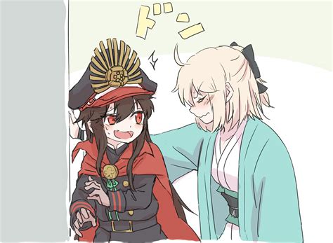 Okita Souji Okita Souji Oda Nobunaga And Oda Nobunaga Fate And 2