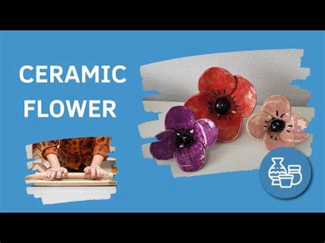 Live Tutorial Keramiek Bloem Boetseren Door Atelier Bertina Youtube