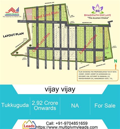 Open Plot For Sale In Vijay Vijay Tukkuguda 167 0 Sq Yards 3 01