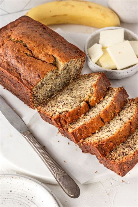 Banana Bread In A Round Cake Pan The Cake Boutique