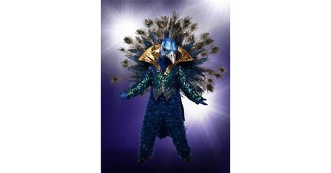 Who Is The Peacock On The Masked Singer Who Is On The Masked Singer Popsugar Entertainment