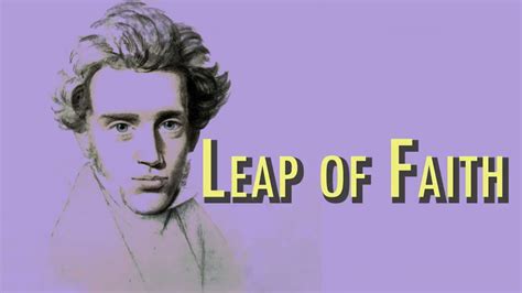 Kierkegaard Leap Of Faith YouTube