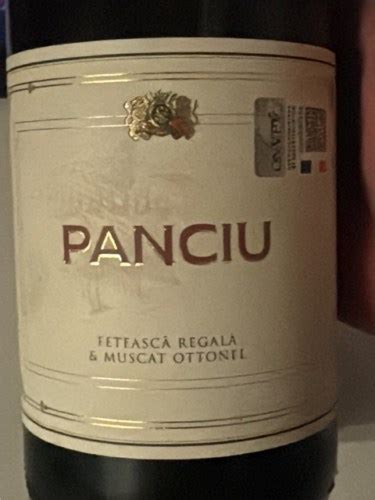 Domeniile Panciu Casa Panciu Fetească Regală Muscat Ottonel Vivino Us