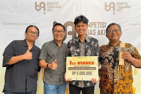 Alumni Teknik Arsitektur Ugm Raih Penghargaan Kompetisi Tugas Akhir