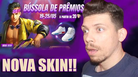 X Dos Crias Nova Skin Free Fire Ao Vivo Live Fungame Youtube