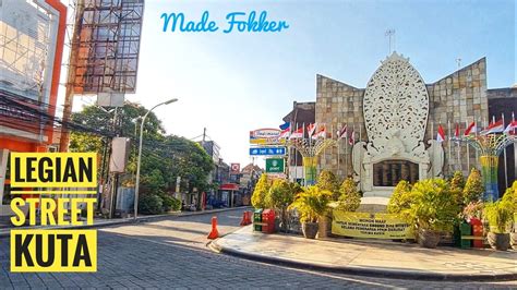 Legian Street Walking Tour Kuta Bali YouTube