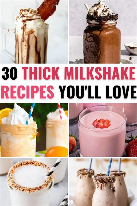 Most Amazing Thick Milkshake Recipes It Is A Keeper