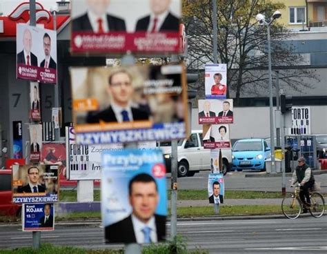 Plakaty wyborcze wiszą tam gdzie nie powinny Nie ma siły na ten