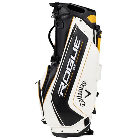 Callaway Rogue St Staff Golf Stand Bag White Black Gold Scottsdale Golf