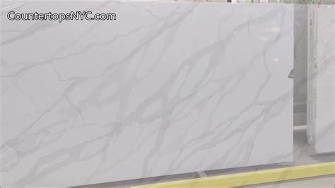 Calacatta Luccia Quartz For Kitchen Countertops Nyc Youtube