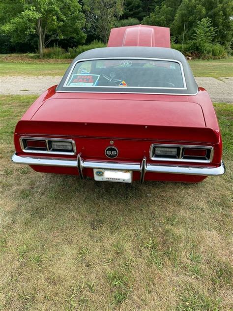 1968 Chevrolet Camaro Ss 57l Classic Chevrolet Camaro 1968 For Sale