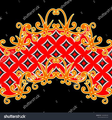 Gambar Batik Dayak 57 Koleksi Gambar